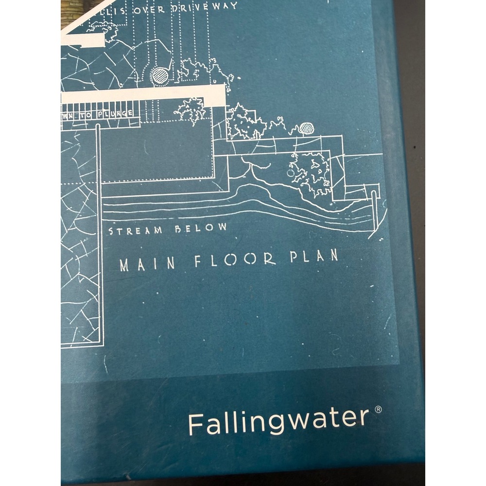 Frank Lloyd Wright Fallingwater Double Sided 500 Piece Puzzle Galison - Picture 4 of 8